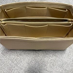 New! Purse Insert Organizer for LV Neverfull GM-Beige